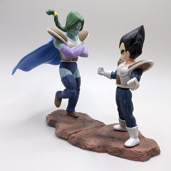 Dragon Ball Z Figurine Figure Capsule 2 Diorama Space Battle Zarbon vs Vegeta - Picture 2 of 9